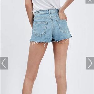 Topshop high waisted mom shorts NWT